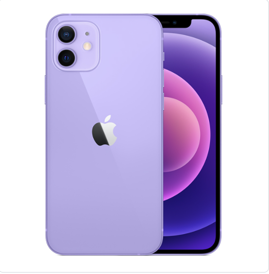 Apple iPhone 12 A2172 256GB Super Retina XDR de 6.1" Dual de 12MP / 12MP iOS - Púrpura