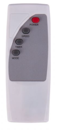 [662] VENTILADOR INDUSTRIAL DE PARED JAM JM130C 4 CUCHIL/NEGRO 30" C/ CONTROL 250W