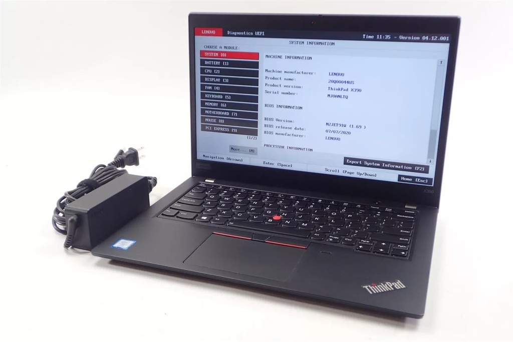 ThinkPad X390 13.3" - Compacta, Resistente y Segura﻿