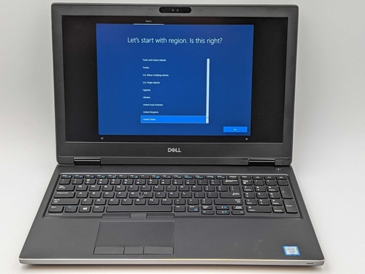 [COMP000011] Dell Precision 7530 15.6" - Resistente, Certificada p/ Edición de Video